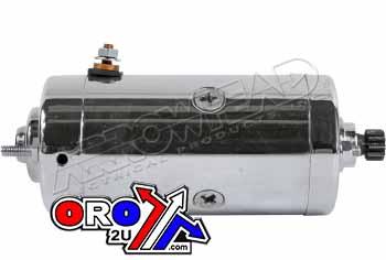 Arrowhead Electrical Starter Motor Harley Davidson, Shd0001-c, Chrome Finish
