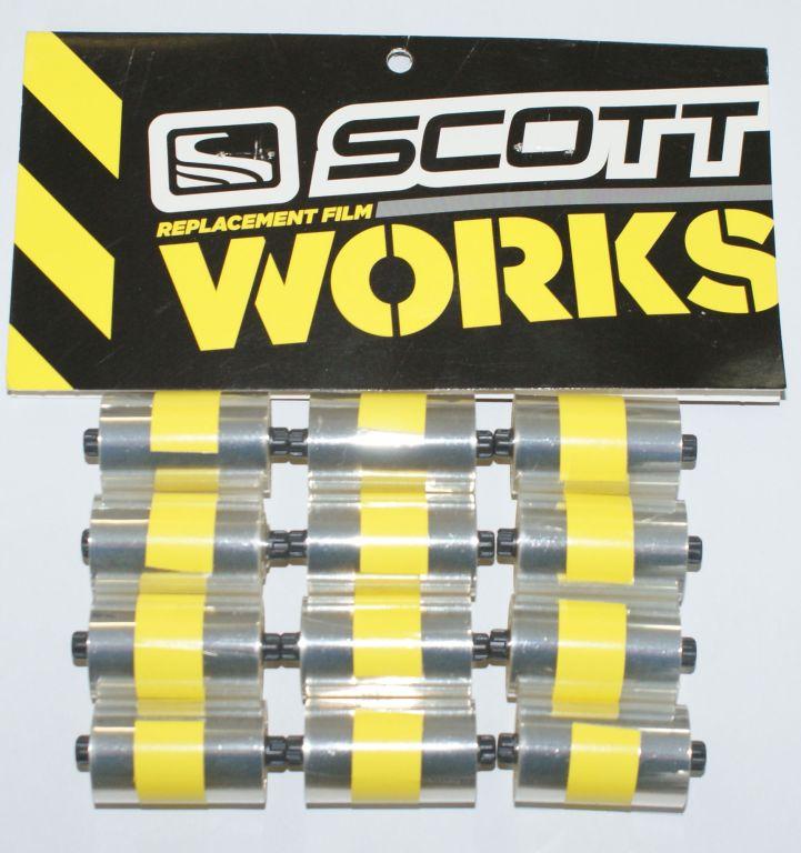 Scott Goggles Scott Wfs. Film Pack/12, 31mm Std Roll Off Film, Oakley, Smith