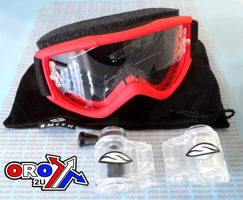Smith Goggles Fuel Smith W/roll Off Red