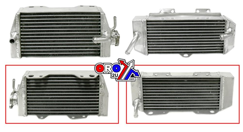 Dirt Racing Radiator Aluminium Oversized Core, Honda 02-04 19010-meb-631, 19010-meb-771, 19015-meb-673 Xd-10012