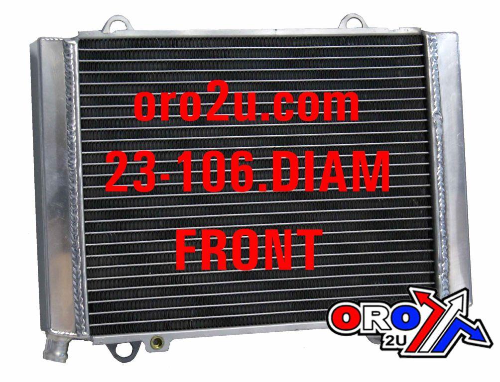 IROD Radiators Radiator Kawasaki 600 650 750, Brute Force 39060-0011 Kvf, 23-106, 008504