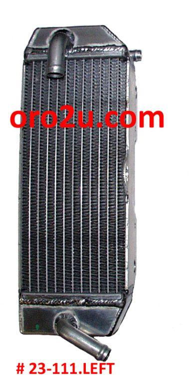 Fluidyne Radiators Radiator YZF Wrf 450 Fluidyne, Left Hand Side FPS11-YZ450-l, Yamaha WRF426, YZF426