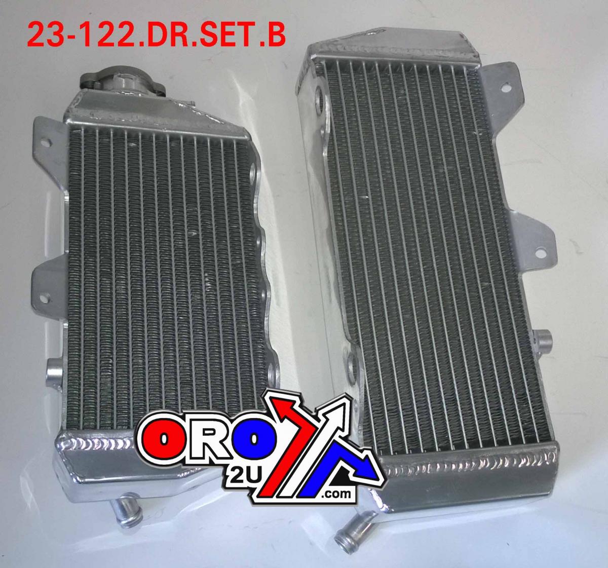 Dirt Racing Radiator KXF450 2008 Set Os, Kawasaki KLX450 08-09, Xd-10016 39061-0052 39061-0151 39061-0053 39061-0155