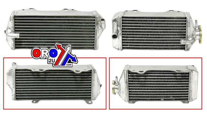 Psychic Radiator Oversize RMZ250 07-09 Os, Psychic Xd-10037 17710-10h00 17720-10h00
