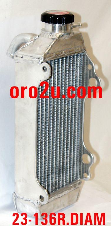 IROD Radiators Radiator RMZ250 07-09 Right, Irod 008036 Suzuki 17710-10h00