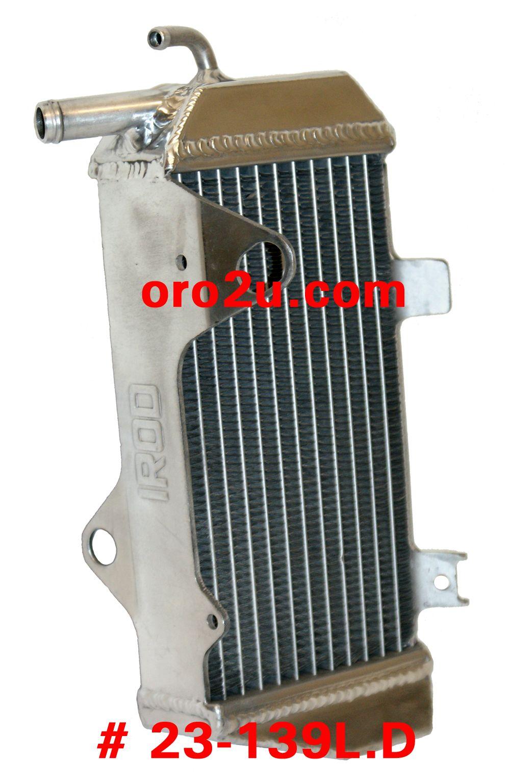 IROD Radiators Radiator CRF450R 09-12 Left, 008043 Radiator Honda