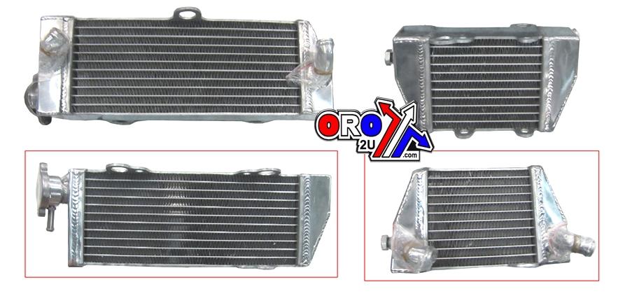Dirt Racing Radiator KTM 85 105 SX Set, Rh 47035008000, Lh 47035007100, Xd-10042, Lh 47035007000