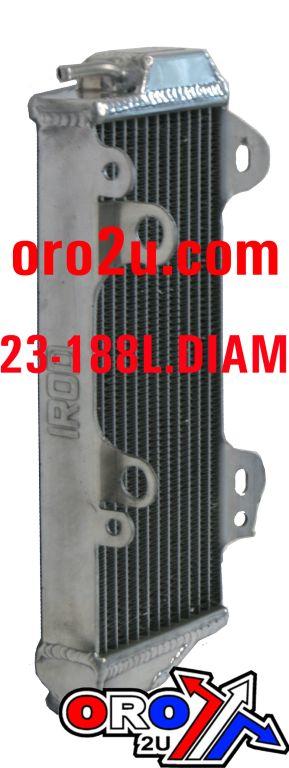 IROD Radiators Radiator RMZ250 13-17 Left, 008106 Suzuki 17720-49h10