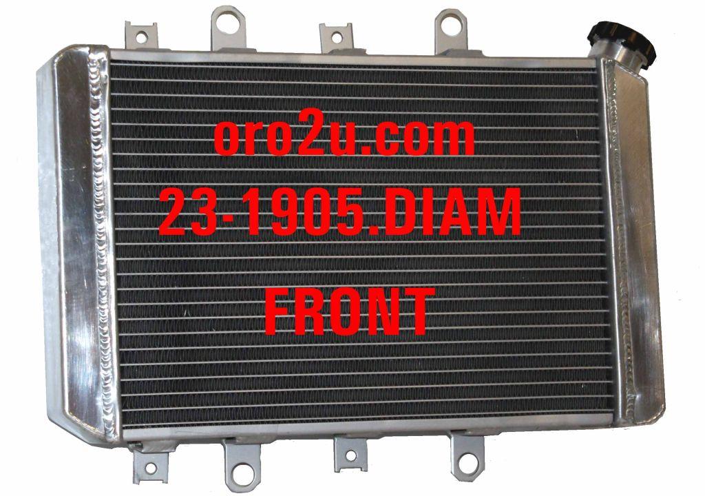 IROD Radiators Radiator Yamaha Grizzly 700, 008516 07-11 3b4-1240a-10-00, 23-1905