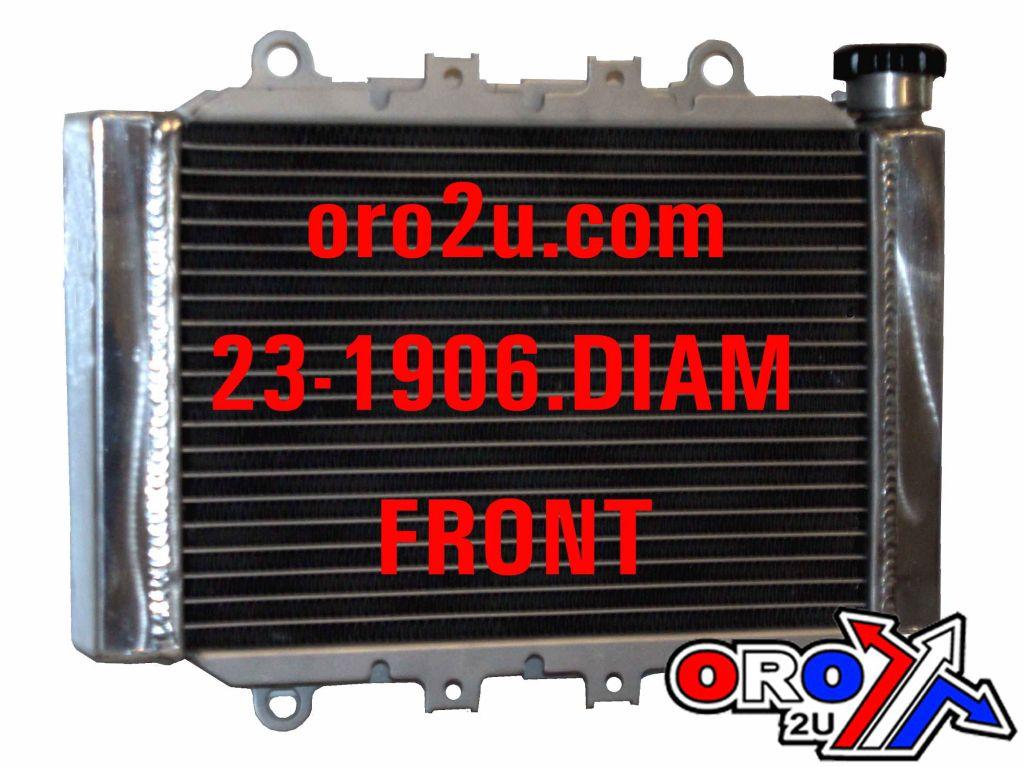 IROD Radiators Radiator Yamaha Kodiak 400, 008517 04-10 5nd-e240a-01-00, 23-1906