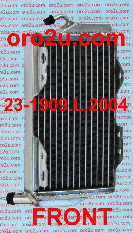 IROD Radiators Radiator CR125 2004 Left, 008166 Irod 19015-ksr-j02