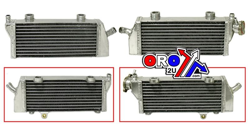 Dirt Racing Radiator Std KTM SX-f250 12-15 Set, Rh 77235008200 & L 77035007500, Xd-10019