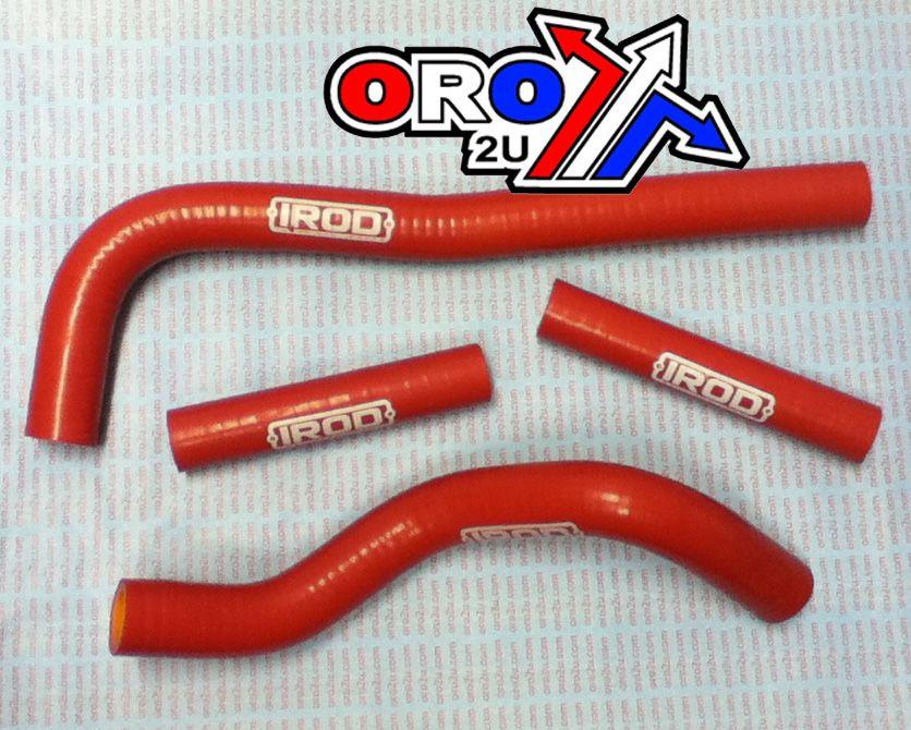IROD Radiators Hose Kit 07-10 CRF150 Honda, Silicone Radiator Red, Irod 010003