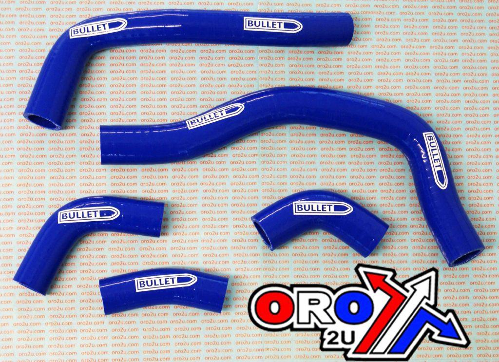 Bullet Hose Kit/5 05-08 CRF450R Blue, Silicone Radiator Hose Honda