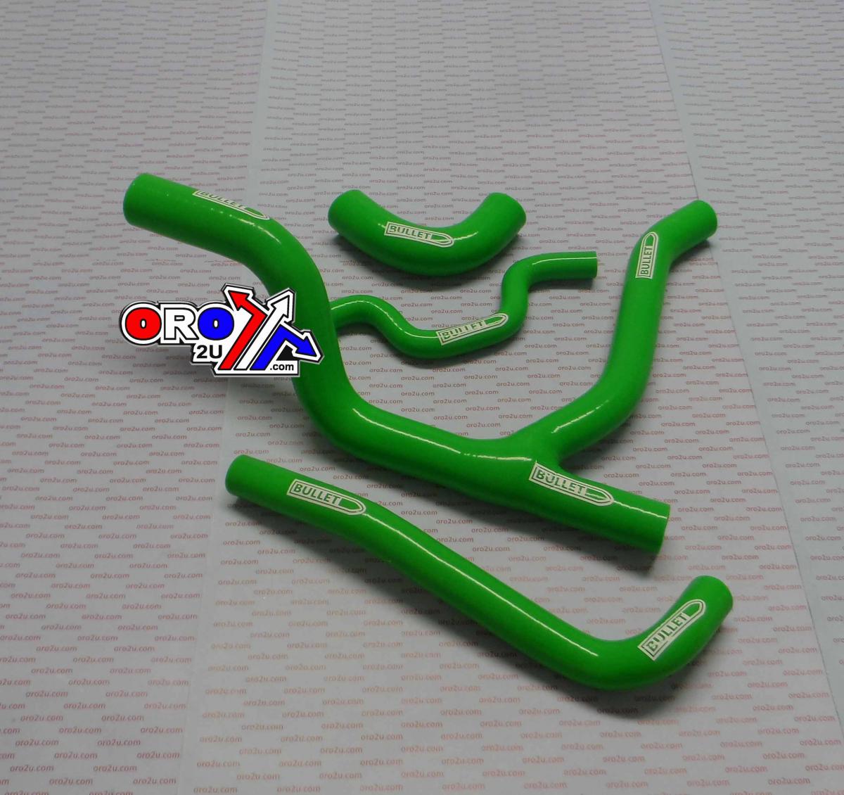 Bullet Hose Y Kit/4 KXF250 07-08, Silicone Radiator Cooling