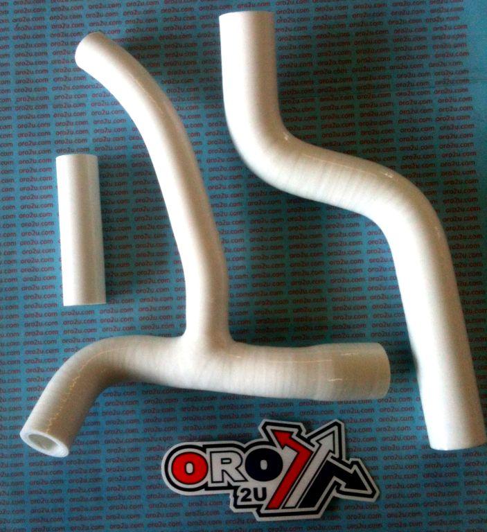 Dirt Racing Hose Kit/3 02-09 YZF250 White