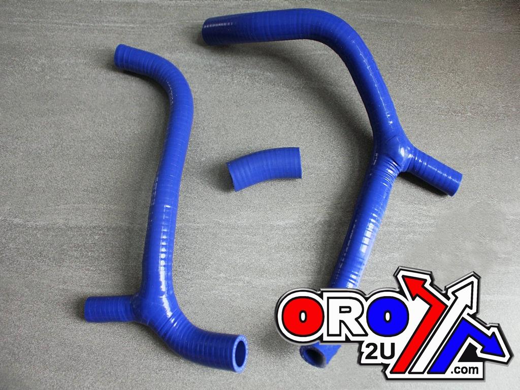 Bullet Hose 09-12 CRF450 Blue Kit/3, Silicone Radiator Y Set