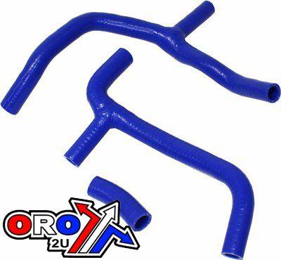 Psychic Hose 09-12 CRF450 Blue Kit/3, Silicone Radiator Hose Honda, Psychic MX-10000bu
