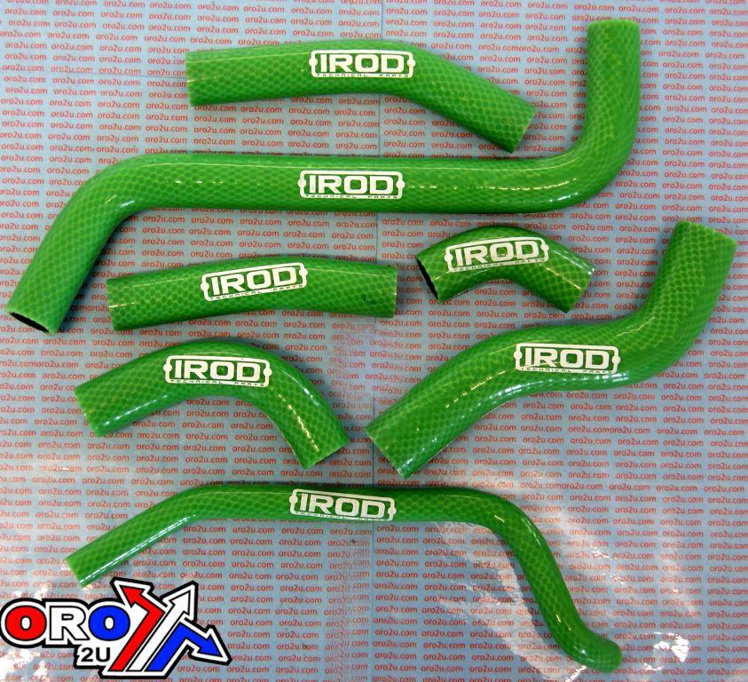 IROD Radiators Hose Kit/7 09-14 KX450F KXF450, Silicone Radiatorcooling, Irod 010024