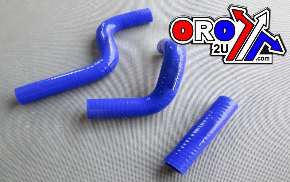 Bullet Hose Kit-3 KX85 100 98-13 Blue, Silicone Radiator Kawasaki