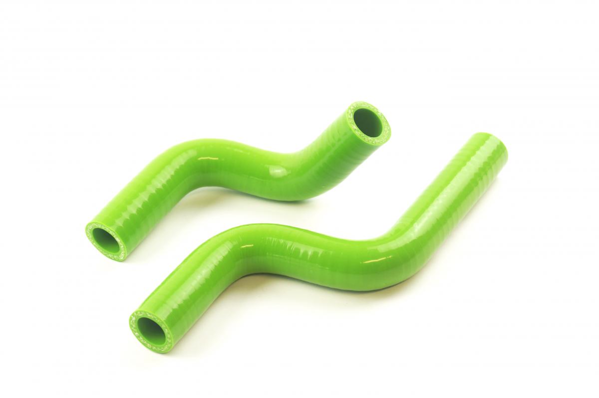 FIR HOSE KIT-2 KX85 100 98-13 GREEN, SILICONE RADIATOR KAWASAKI