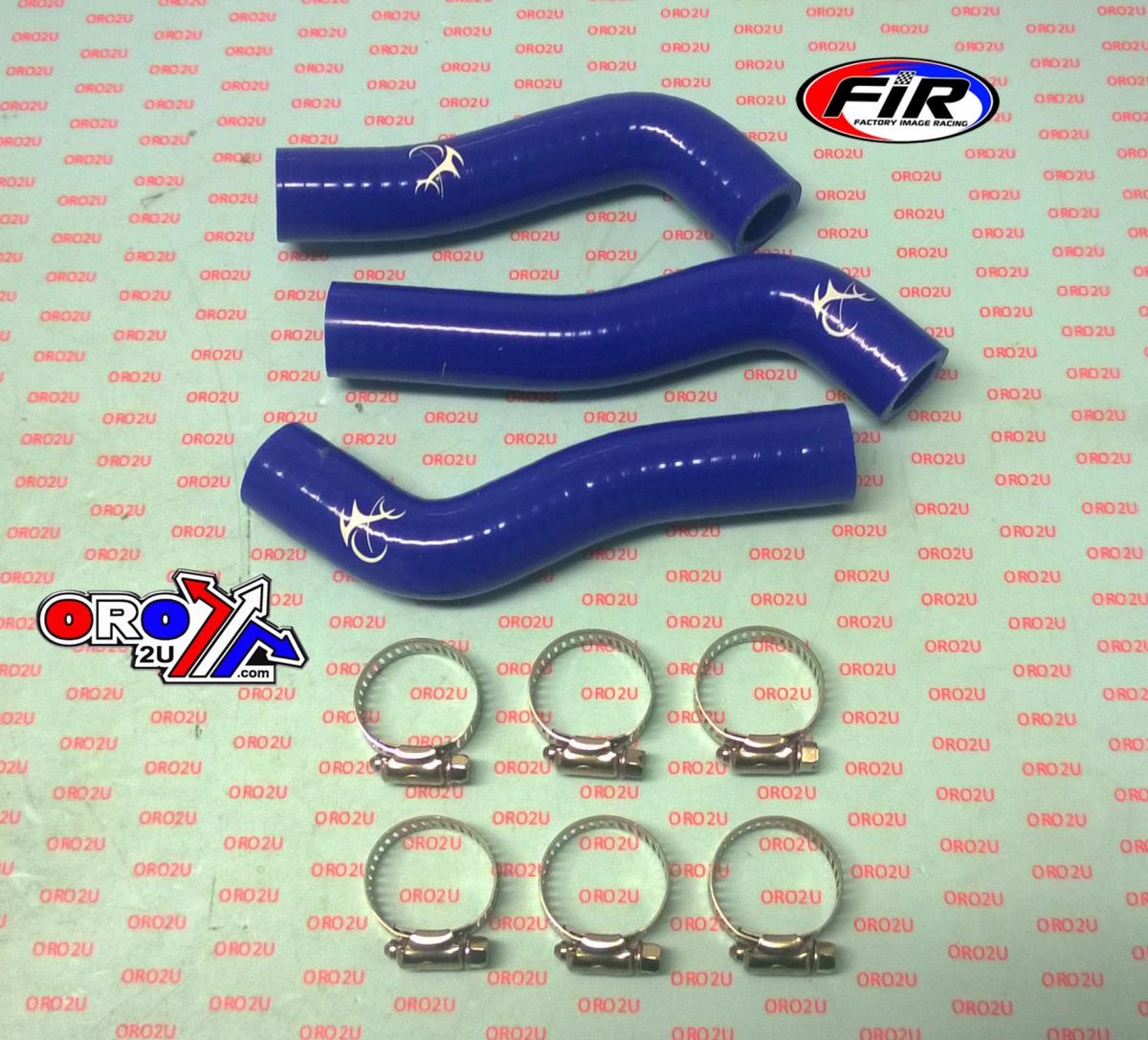 FIR Hose Kit/3 SX-f250 07-12 KTM, Silicone Radiator Blue 77035027100 77035025000 77035024000