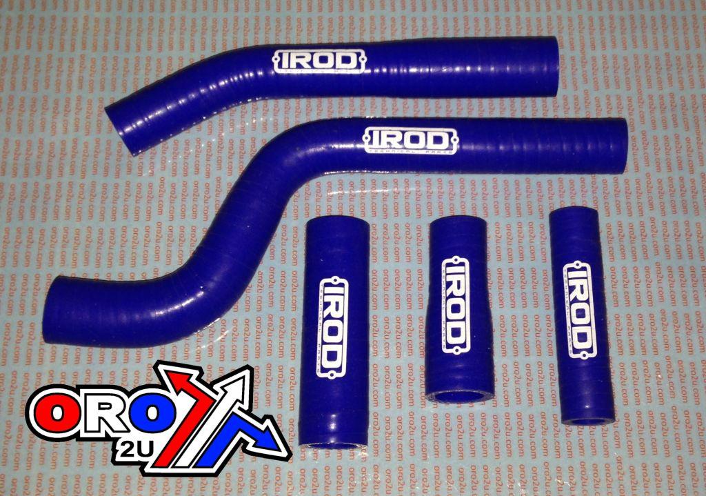 IROD Radiators Hose Kit/5 10-13 YZF250 Blue, Silicone Radiator Yamaha, Irod 010051 X 5 Pcs
