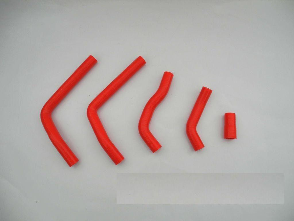 IROD Radiators Hose Kit/5 CR125 05-08 Honda, Silicone Radiator Red, Irod 010002