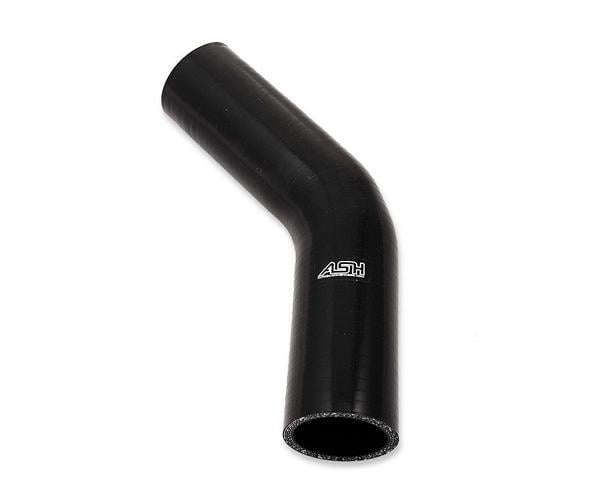 Auto Silicone Hose Silicone Hose 41mm 45 Bend, Black, Universal Air, Water, Intake