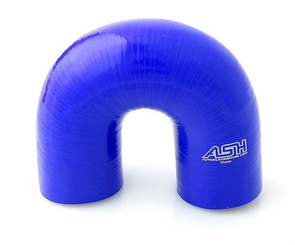 Auto Silicone Hose Silicone Hose 16mm 180 Bend, Blue, Universal Air, Water, Intake