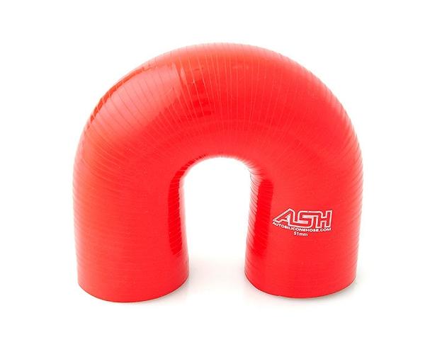 Auto Silicone Hose Silicone Hose 22mm 180 Bend, Red, Universal Air, Water, Intake