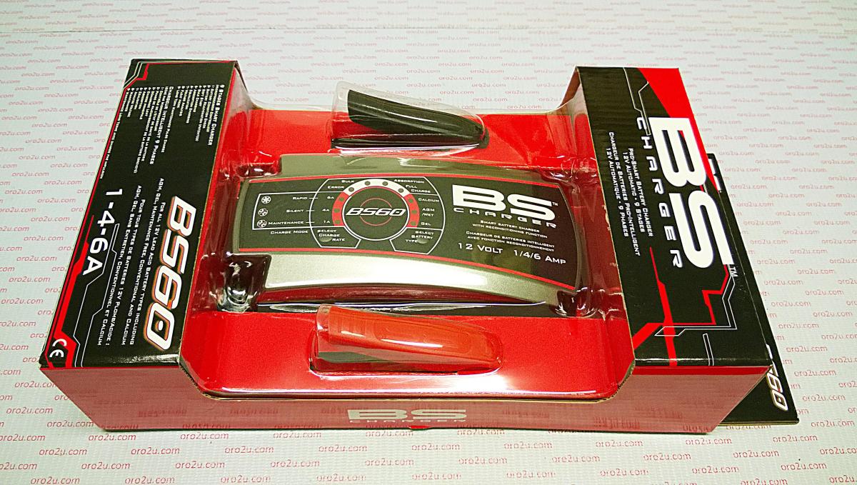 BS Batteries Battery Charger Smart Pro 12v, Bs 60 Charger, 700532, 1/4/6a, !!! *** Eu Socket *** !!!