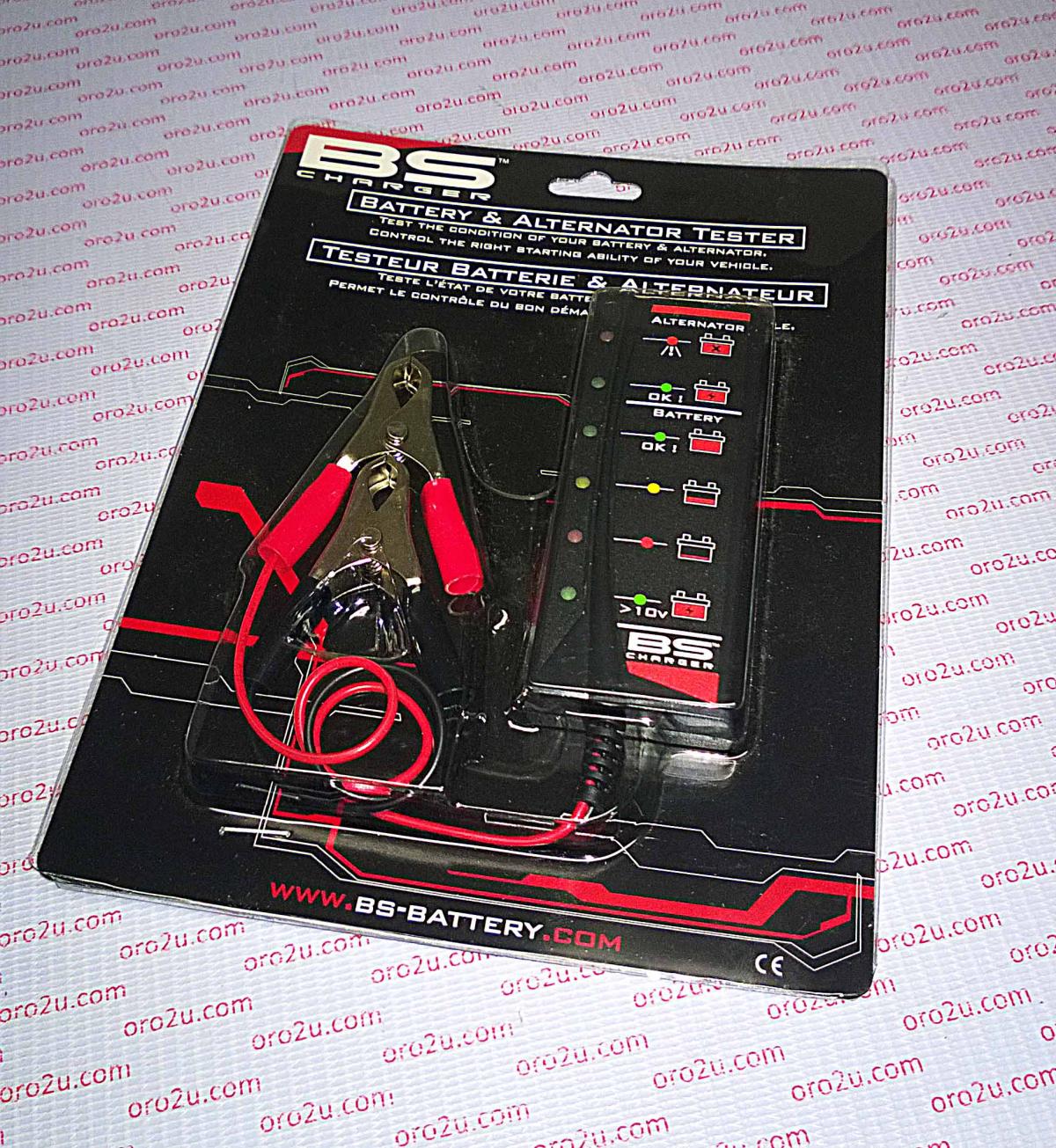 BS Batteries Battery & Alternator Tester, Accessorie for 00-8107, BT02, 700512