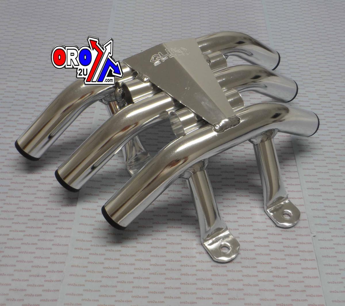 Rijomotor Front Bumper Bar Raptor 350r, Aluminium ATV, Quad Tribar