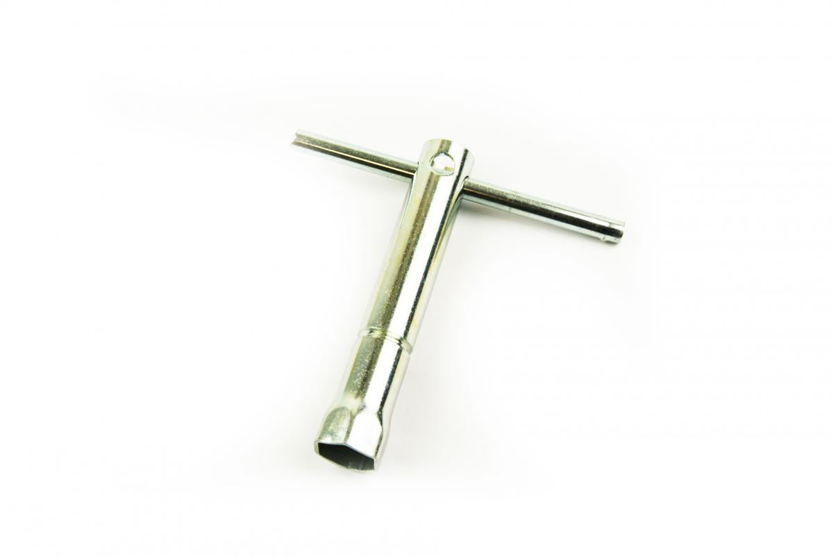 FIR 12mm Deep Plug Wrench, Deep 4-stroke 110mm Long with Bar.