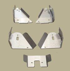 Ricochet A-arm Skid Plates Aluminum 07-13 Yamaha Grizzly Yfm 550/700, 710a Ricochet
