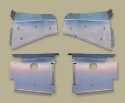 Ricochet A-arm Skid Plates Aluminum 08-14 Polaris RZR 800. 721a Ricochet
