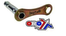 Buzzetti Plug Wrench 16-18mm X 140, Double Hexagon Buzzetti 4856
