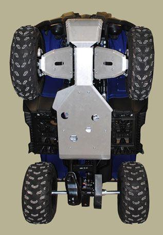 Ricochet Full Skid Plate Aluminum 12-14 Yamaha Grizzly Yfm 350, 763 Ricochet