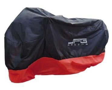 Dirt Racing Motorcycle Black Bike Cover Uv & Water Protection Size Large 230 X 80 X 120cm