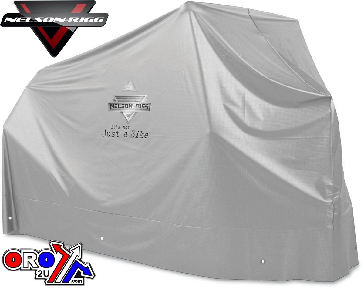 Nelson Rigg Econo Cover Gray X-large, Motorcycle Bike Soft Pvc, MC-901-04-XL