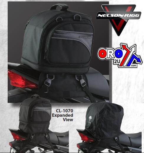 Nelson Rigg Tail Bag Expandable Pack, Nelson-rigg CL-1070