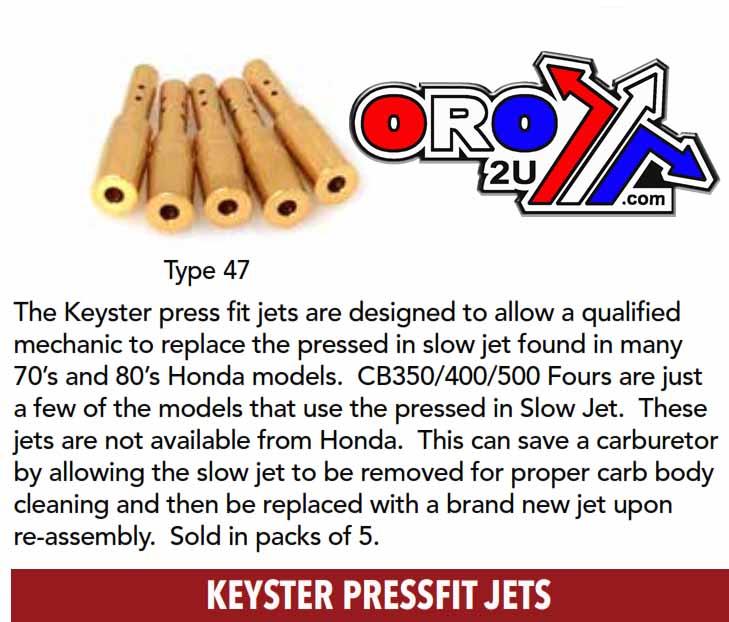 FIR 38 Slow Jet Keyster Type 47 18-5863