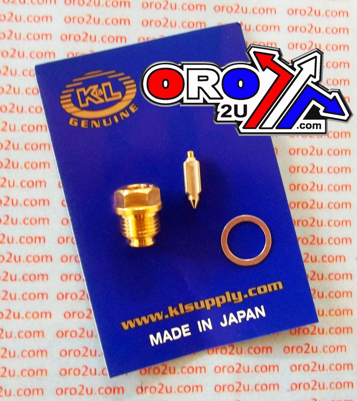 K&L Supply Float Valve 13370-44010, K&l 18-4700 Mikuni, KL18-4700