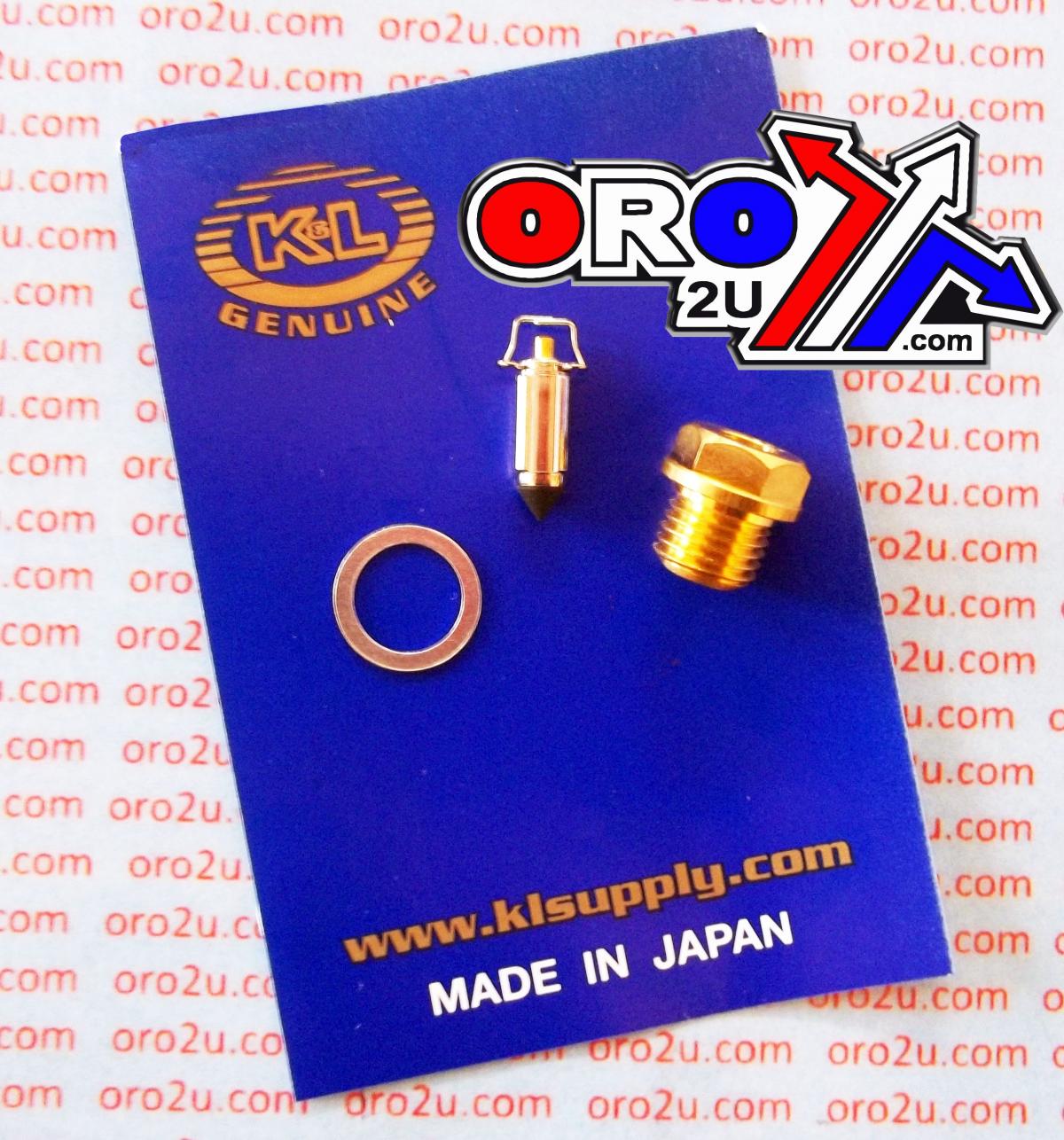 K&L Supply Float Valve 3130360 Polaris, K&l 18-9242 Mikuni ATV, KL18-9242