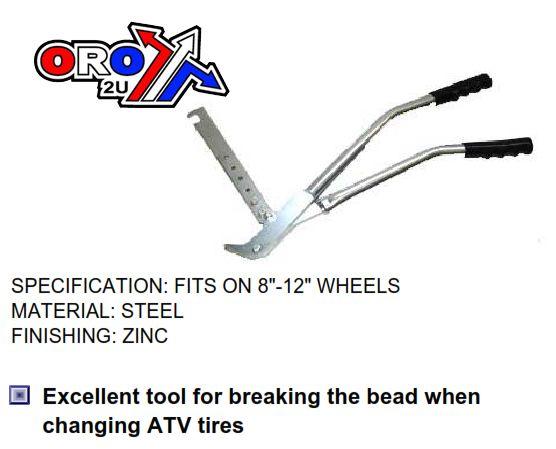 Dirt Racing Bead Breaker 8- 12 Wheels / Rims