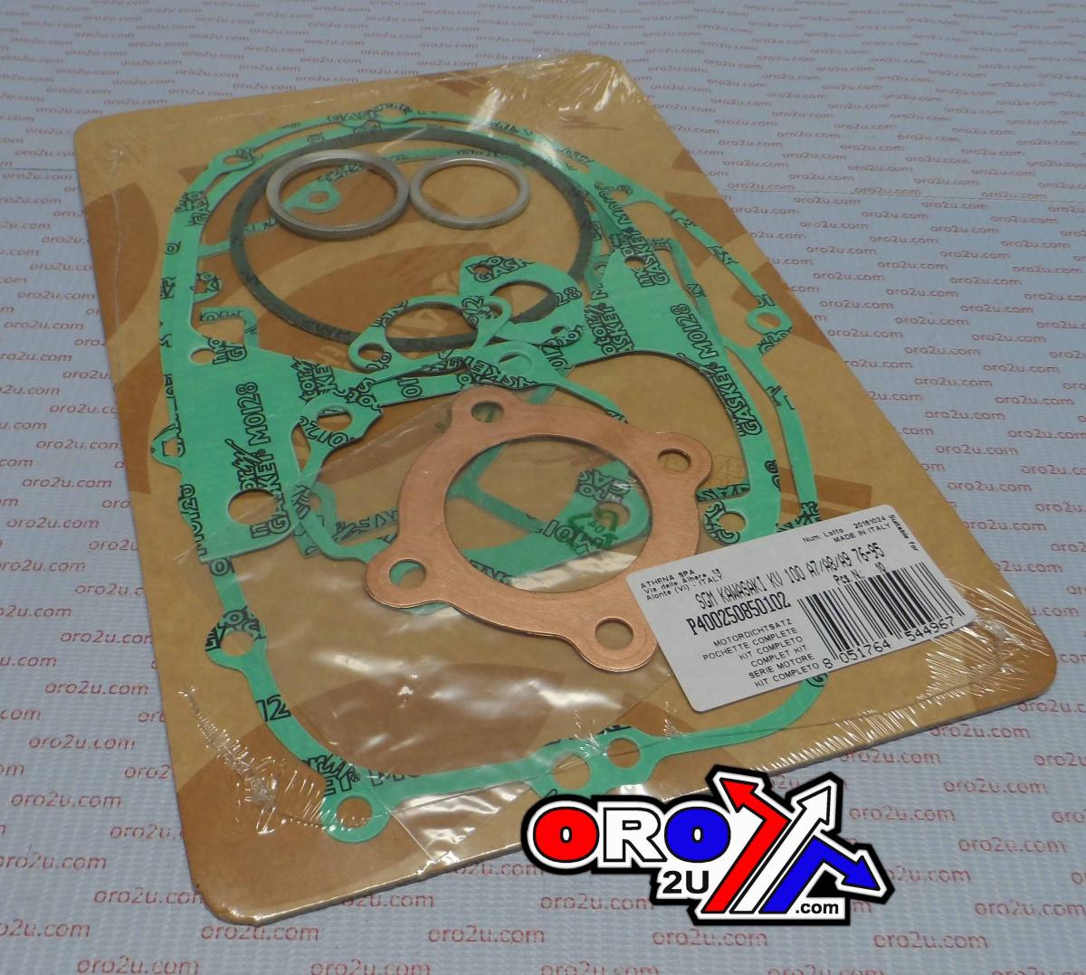 Athena Gasket Full Set KH100 Kd Kv, Athena P400250850102 Kawasaki
