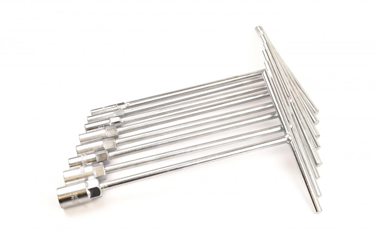 FIR T-handle Bars 8-19mm Socket Set of 8