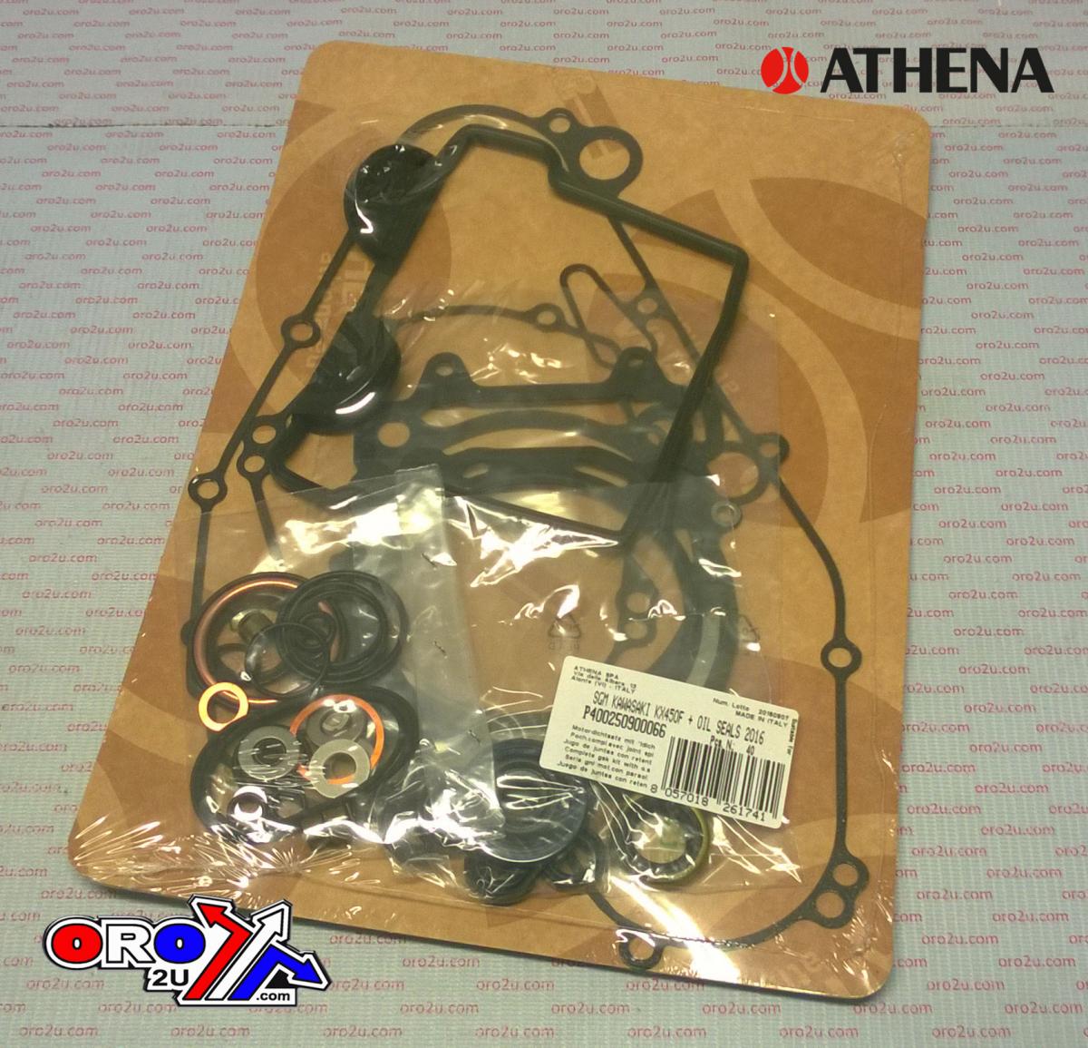 Athena Complete Gasket Kit KX 450f 16-19, Athena P400250900066 Kawasaki