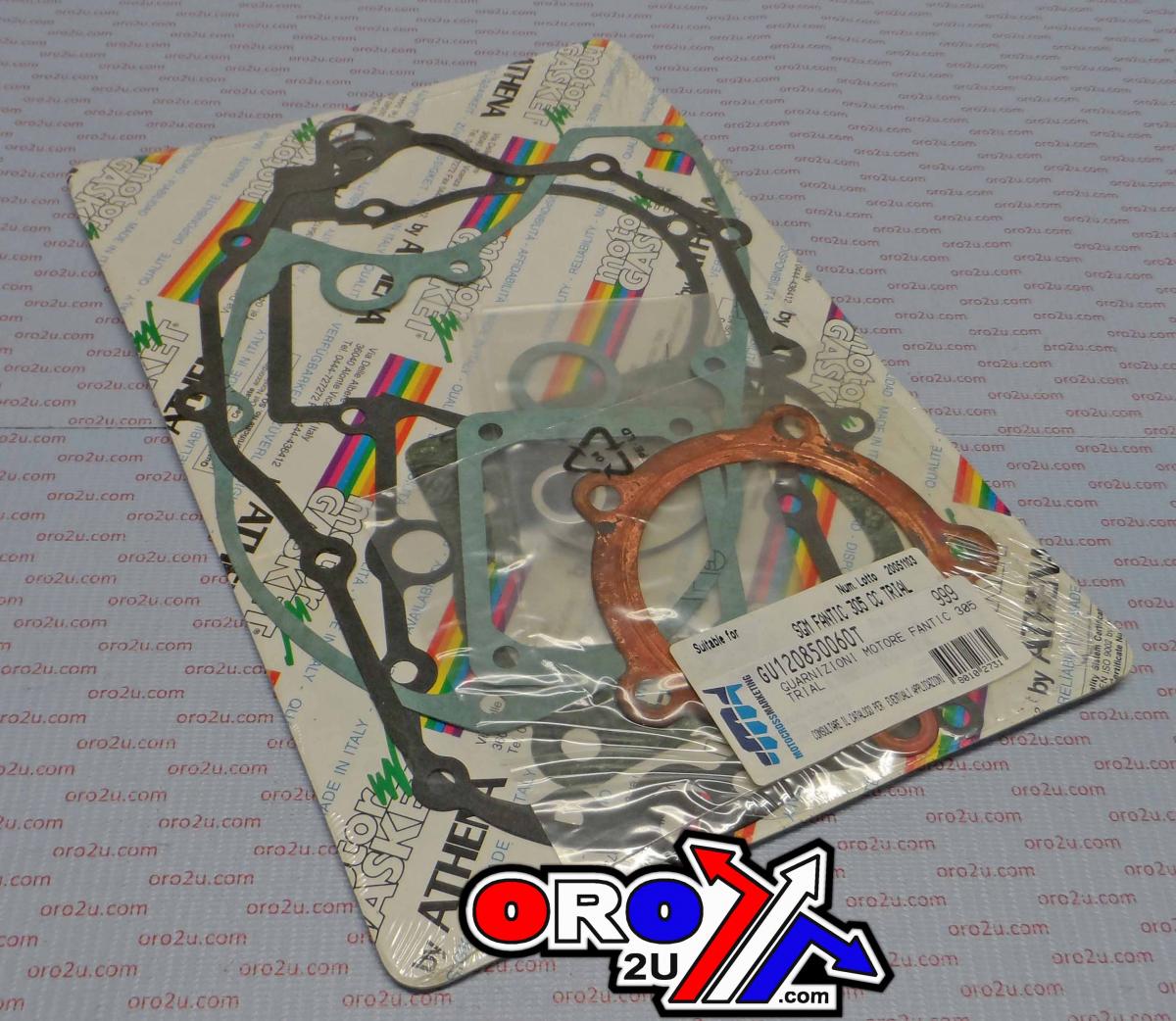 Athena Complete Gasket Kit Trial 249/300/305/309 89-93, Athena P400120850060 Fantic